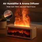 FlameGlow™ 3D Fireplace Aroma Diffuser