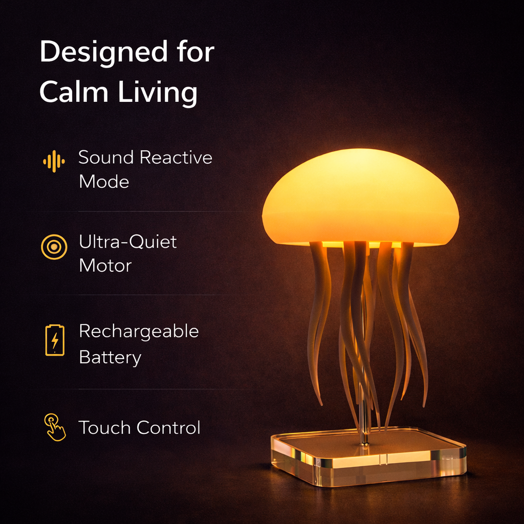 JellyAura™ Floating Jellyfish Mood Lamp