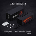 FlameGlow™ 3D Fireplace Aroma Diffuser